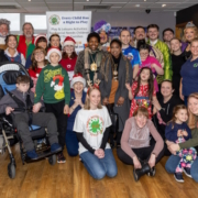 All the PAG members and the Princes Hall Panto cast 2024 assembled for a group photo.