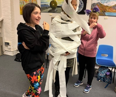 Spooktacular mummy