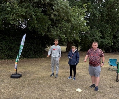 Summer picnic at Frimley Lodge - games for all