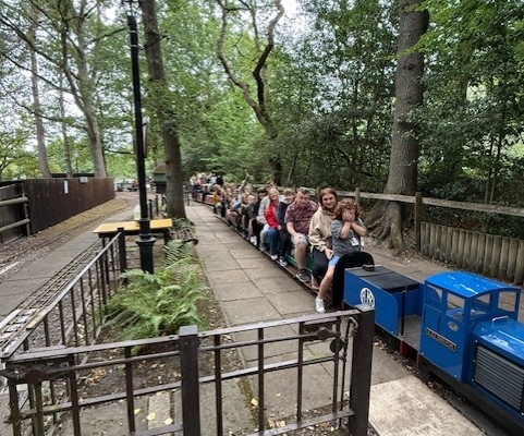 A ride on the miniature locomotive for all